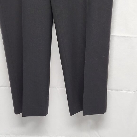 Corneliani Mens Dress Pants 38 X 30 Elite Slim Wool Extra Fine Black Italy Made - Picture 3 of 16